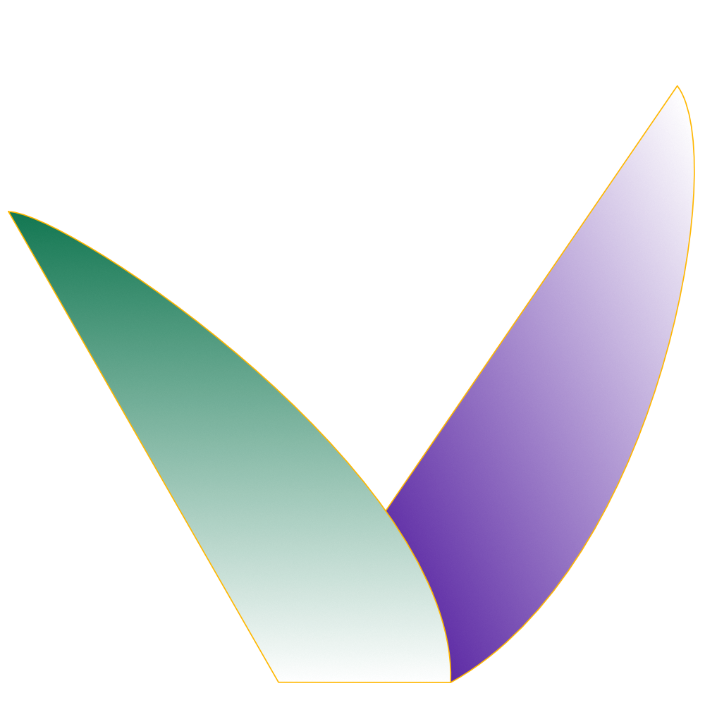 cvn logo green purple